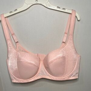 Shecurve  Size 44E Soft Pink Women's Underwire Bra